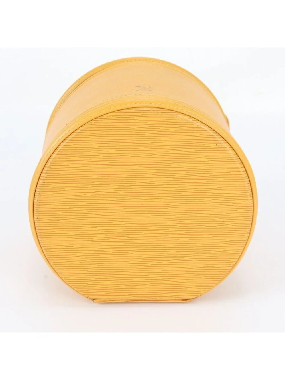Louis Vuitton Epi Cannes Tassili Yellow Vanity Leather Handbag